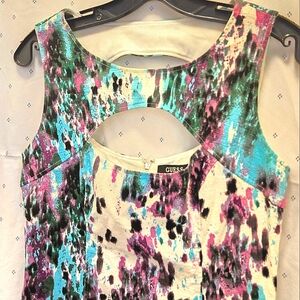 Guess Designer Printed Dress Size 4